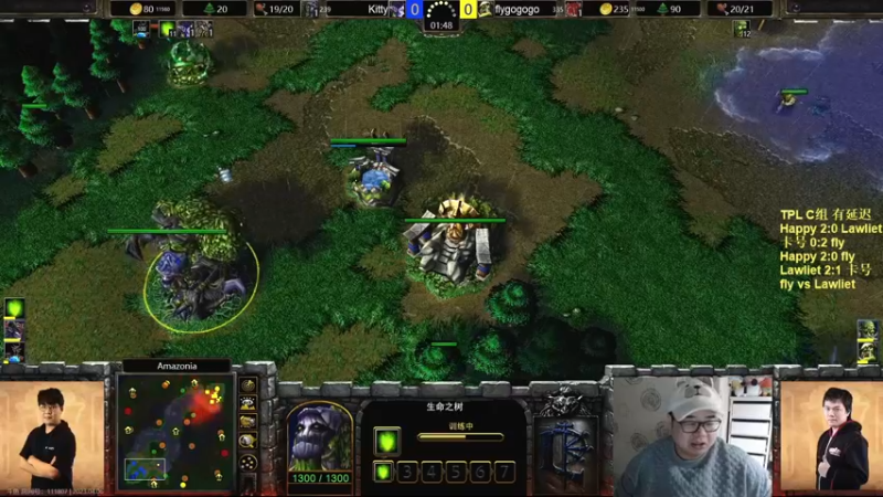 【TED出品】TPL C组败决 Lawliet vs fly 打不完的部队