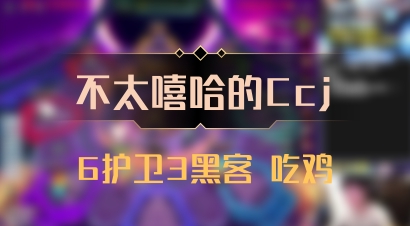 【不太嘻哈的Ccj】6护卫3黑客 吃鸡