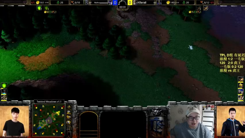 【TED出品】TPL D组败者 虎王 vs 浪漫 天崩地裂开