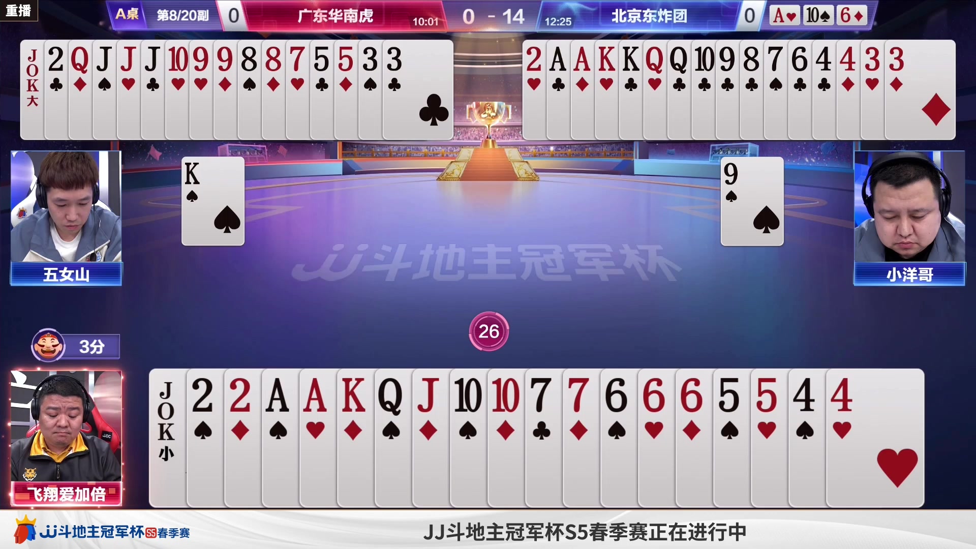 【2023-04-07 02点场】JJ斗地主官方：周五18点，B组胜区晋级战！