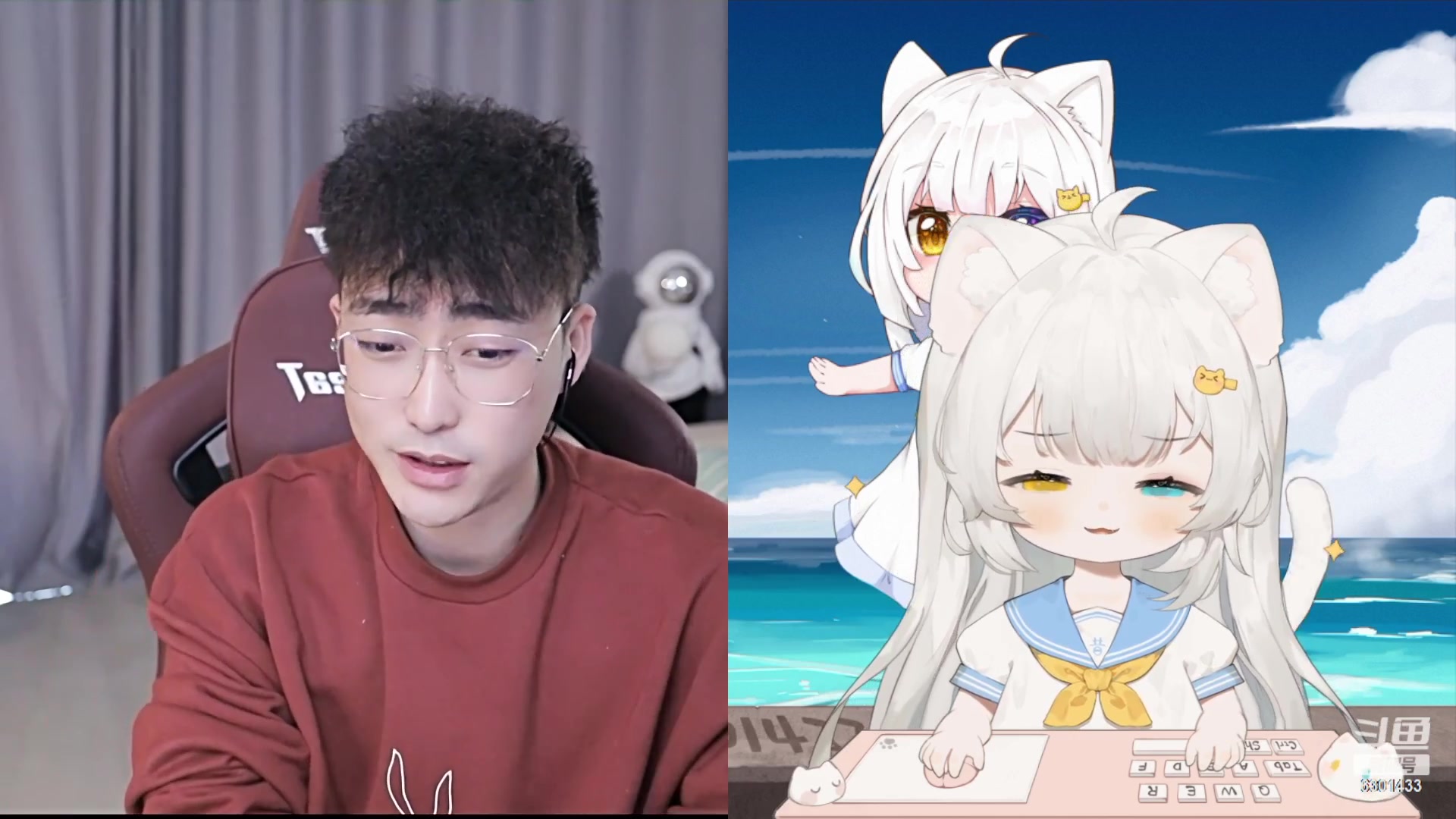 【2023-04-07 15点场】昔恩小姐姐：【小奶团】奇奇怪怪的女孩子~