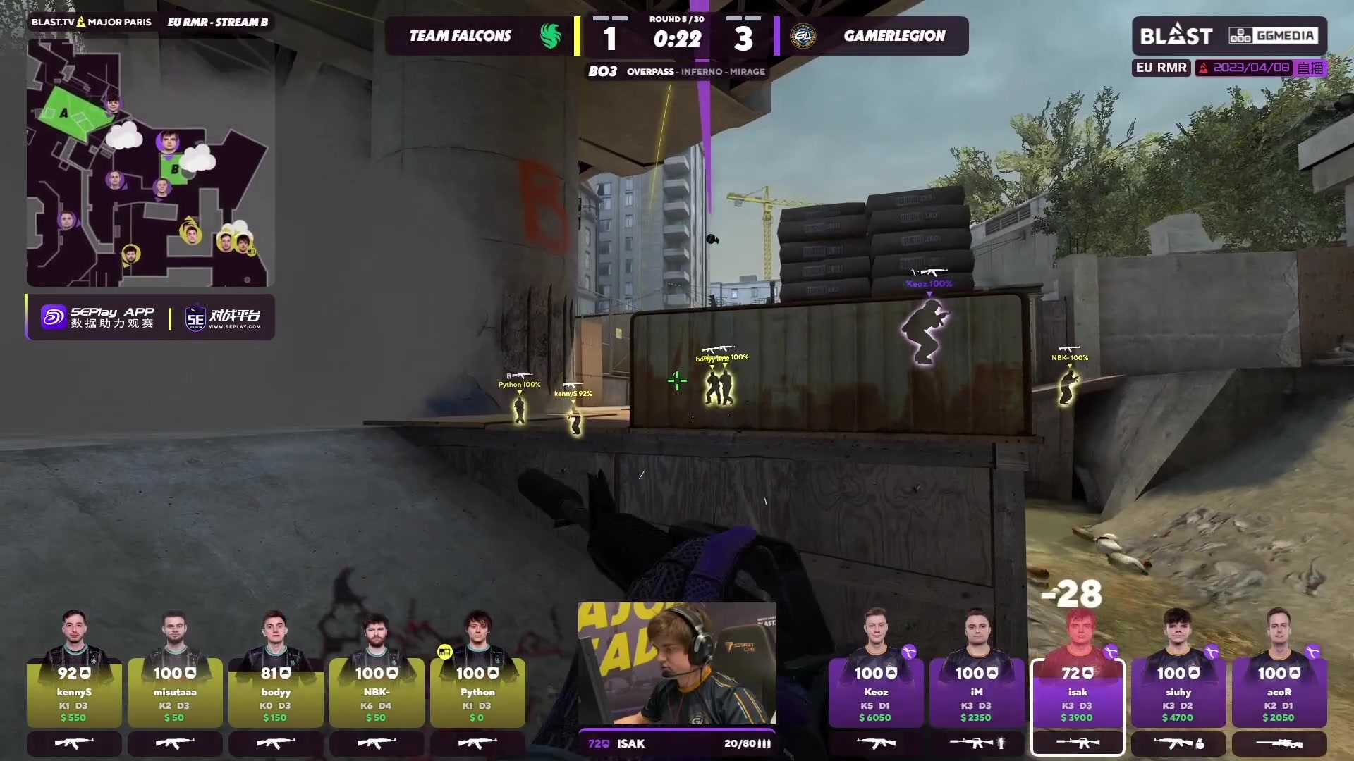 【2023-04-08 19点场】sakula吴润波：今天比赛决赛还精彩生死BO3