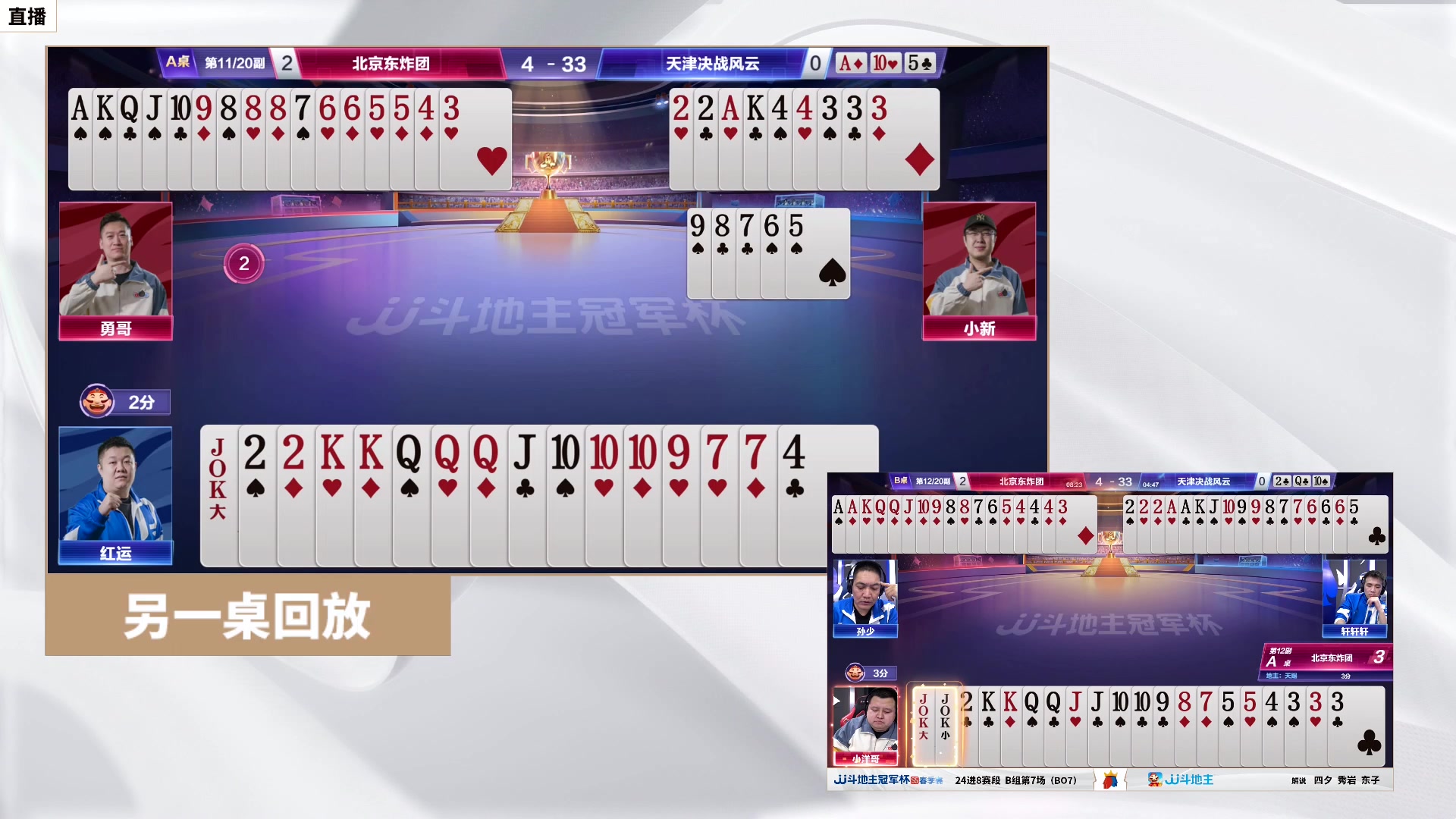 【2023-04-08 19点场】JJ斗地主官方：【观赛赢金条】冠军杯直播中