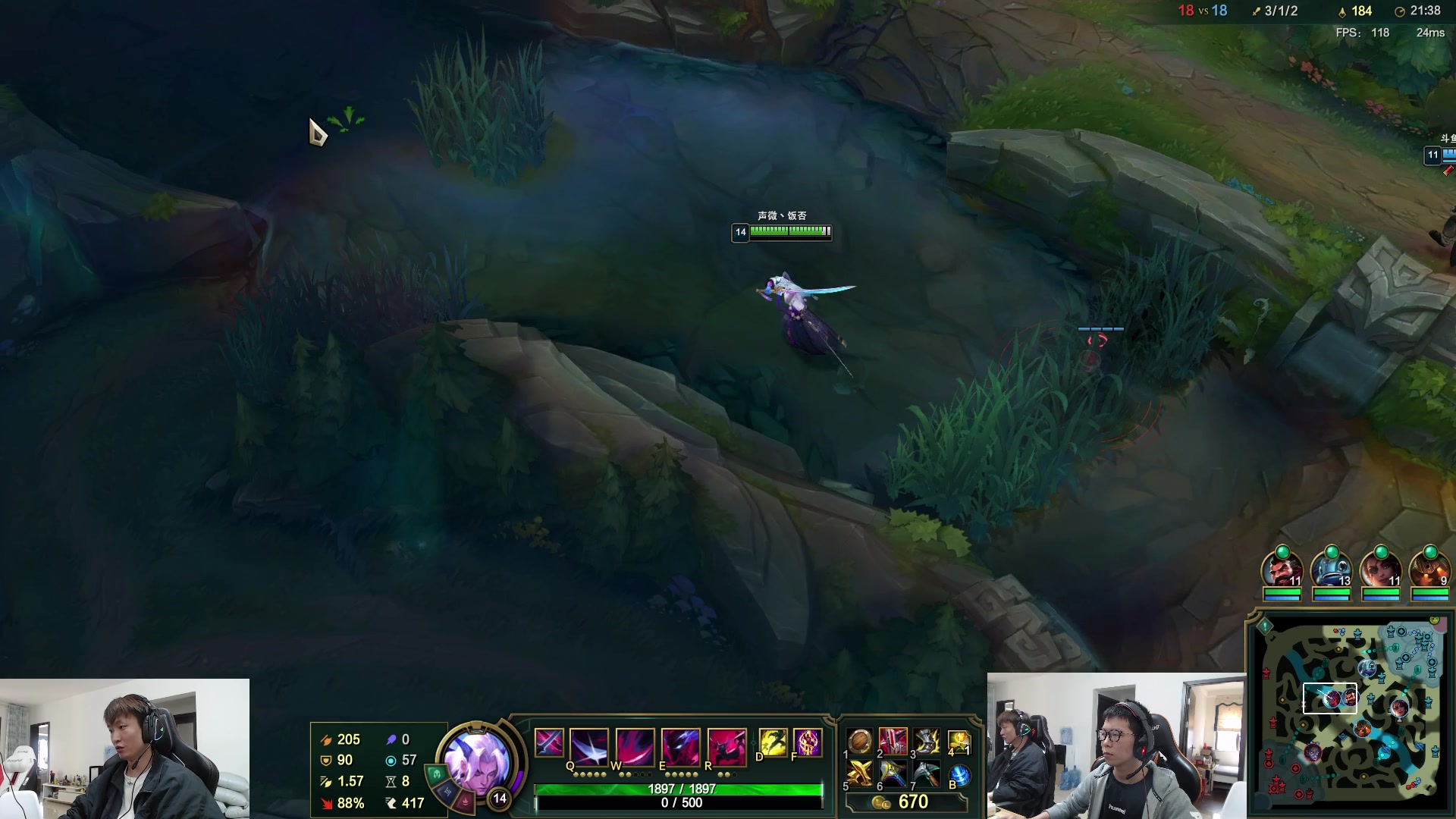 【2023-04-09 14点场】余小C真的很强：余小C：哥俩峡谷双排冲大师！