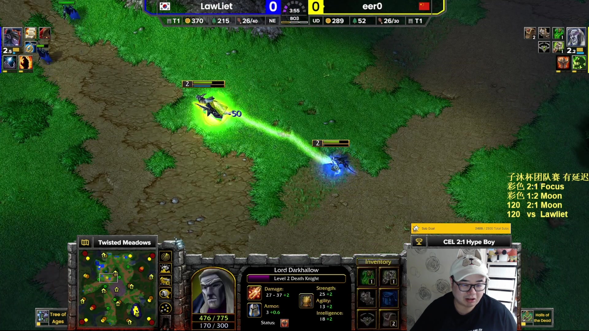 【2023-04-09 20点场】War3TeD：【直播中】7点子沐杯团队赛