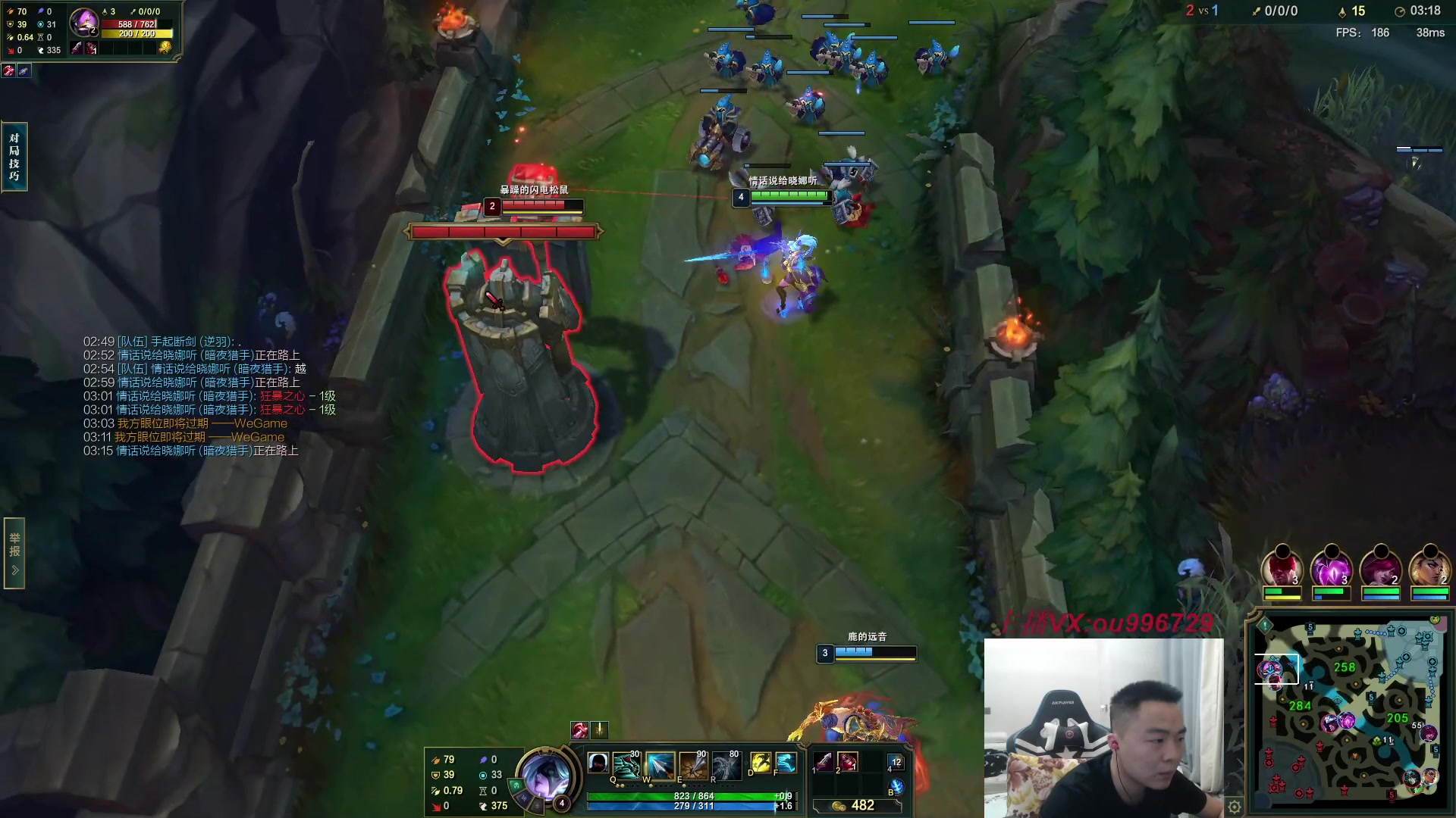 【2023-04-08 23点场】暗夜猎手光头强：第一vn：小代克星！！！