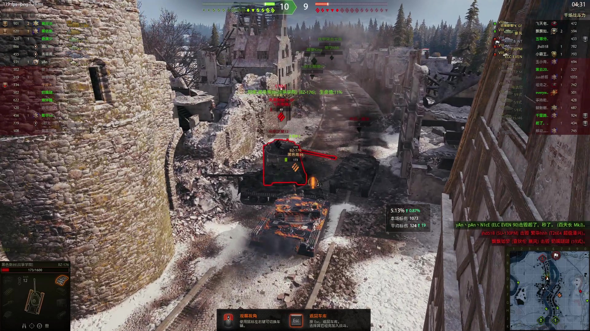 【2023-04-11 10点场】午夜抹抹茶：KING OF TANK