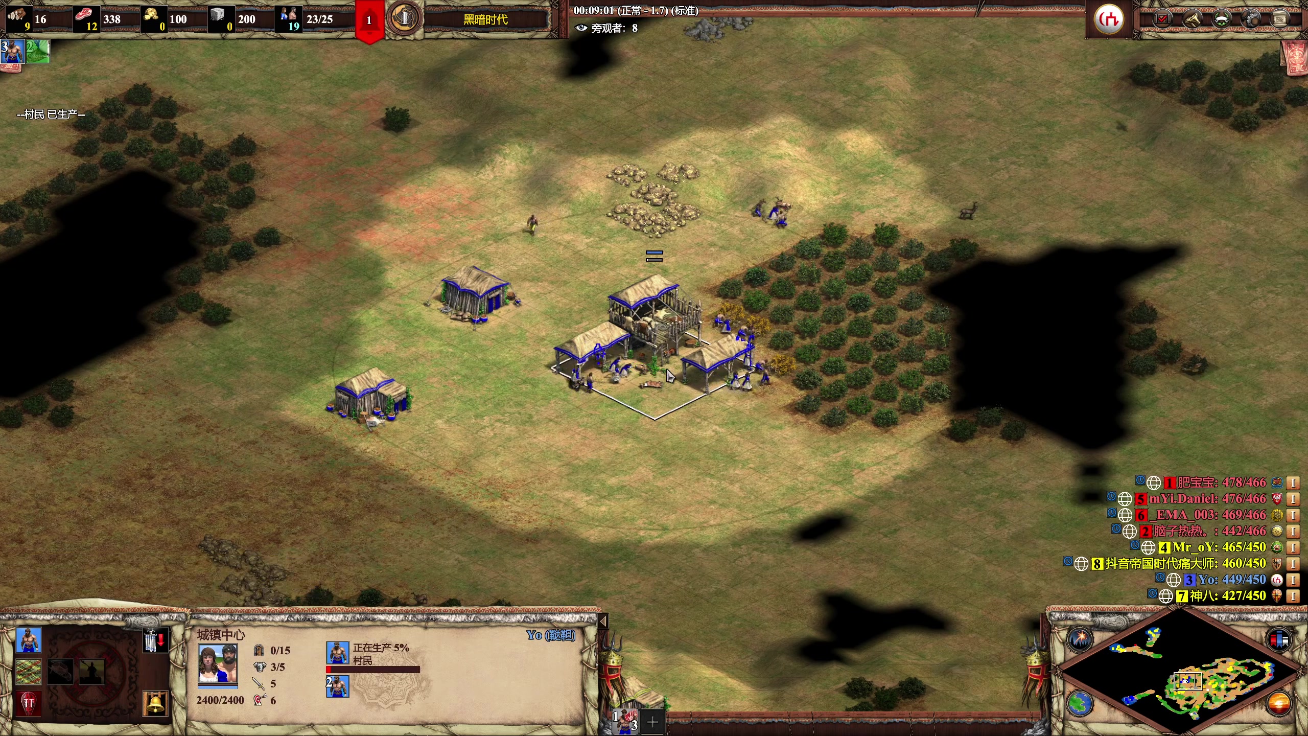 【2023-04-10 22点场】帝国时代猜火车Yo：周一晚上9点A队 VS 越南A