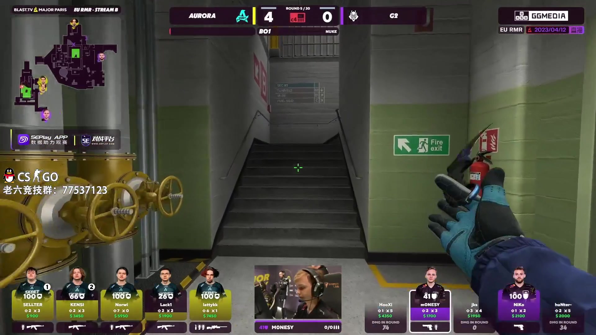 【2023-04-12 16点场】CSGO馒头：又来给自己上强度了