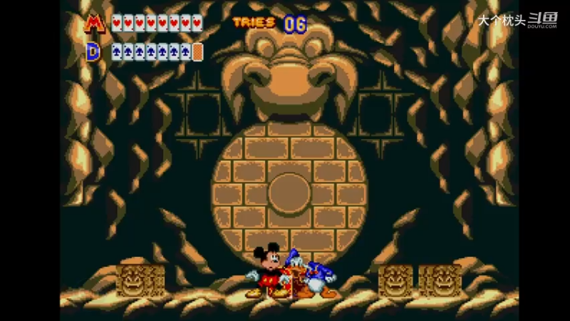 MD世嘉SEGA-《米老鼠唐老鸭迷幻世界》- 双人流程通关_8