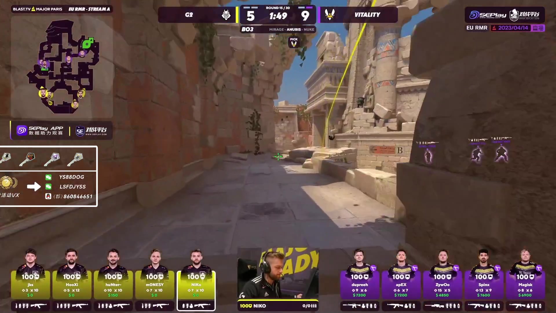 【2023-04-14 19点场】sakula吴润波：今晚FAZE是否能冲出重围