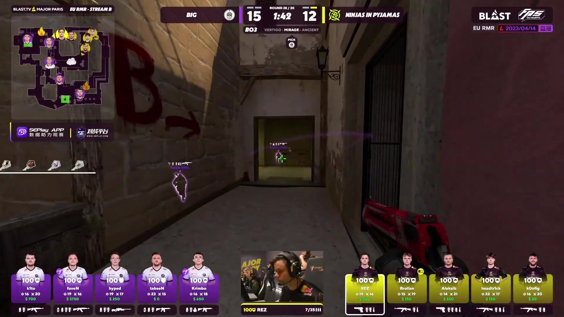 【2023-04-14 17点场】sakula吴润波：今晚FAZE是否能冲出重围