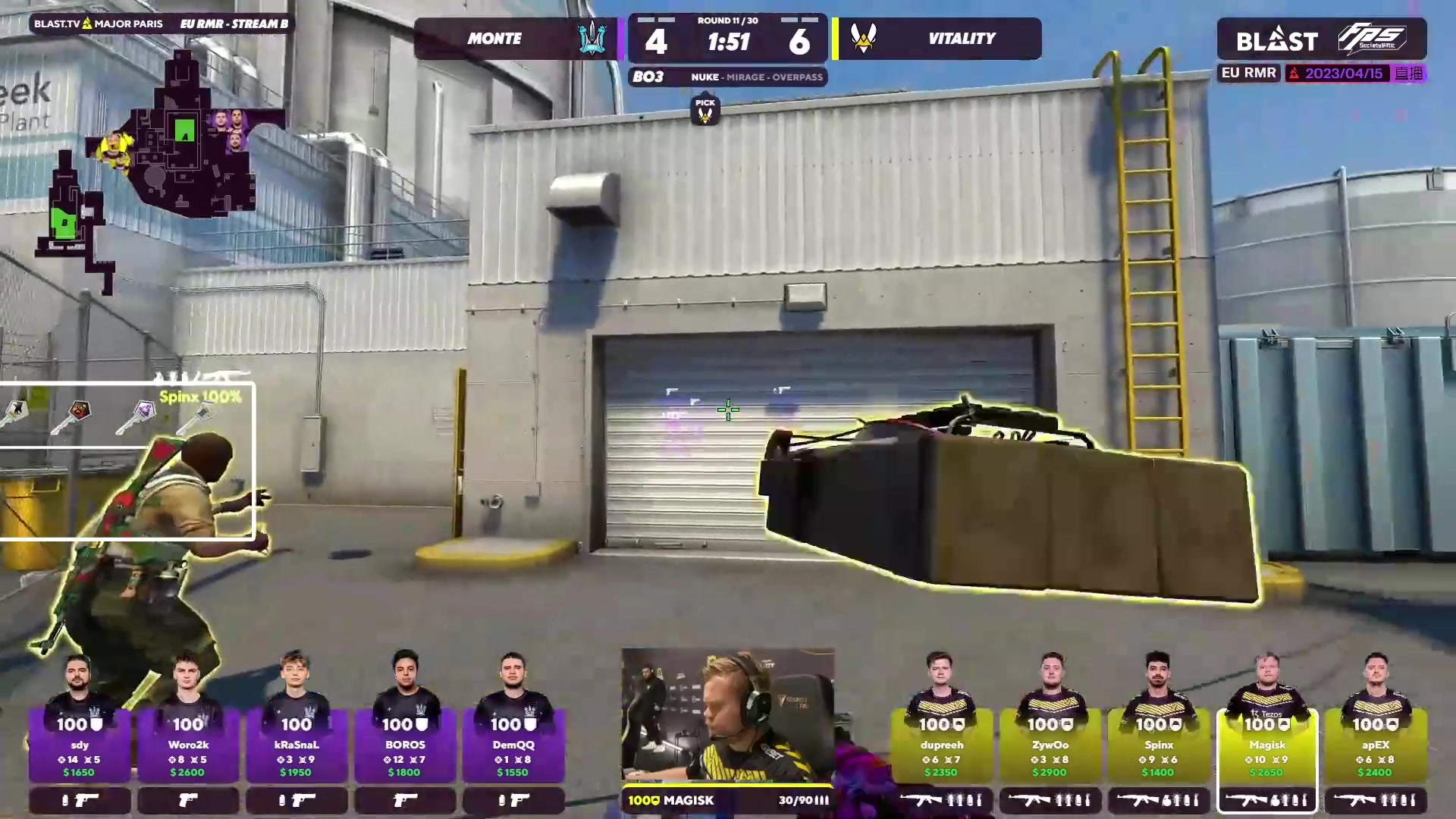 【2023-04-15 15点场】sakula吴润波：转播一场淘汰赛BO3