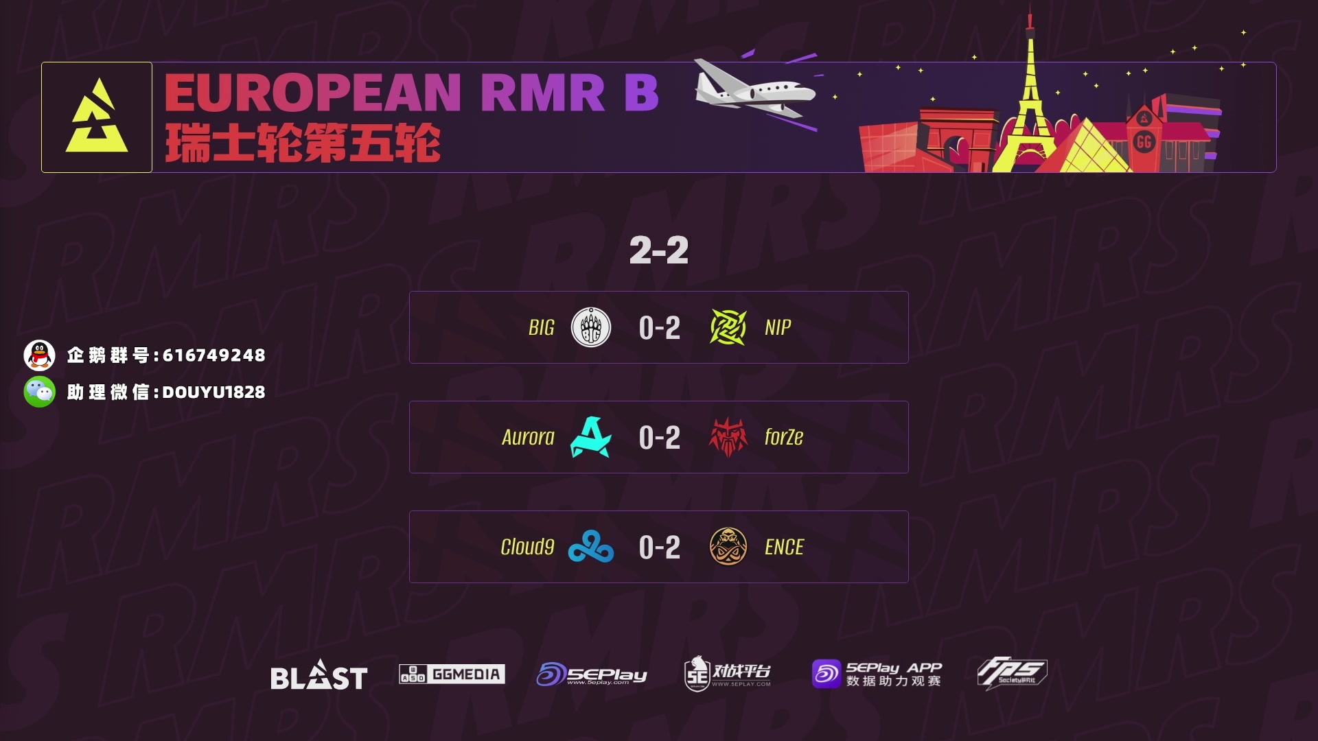 【2023-04-14 22点场】CSGO百岁三：Faze-Aurora 0点开双倍
