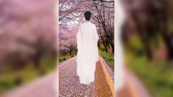 三个不同背景视频
