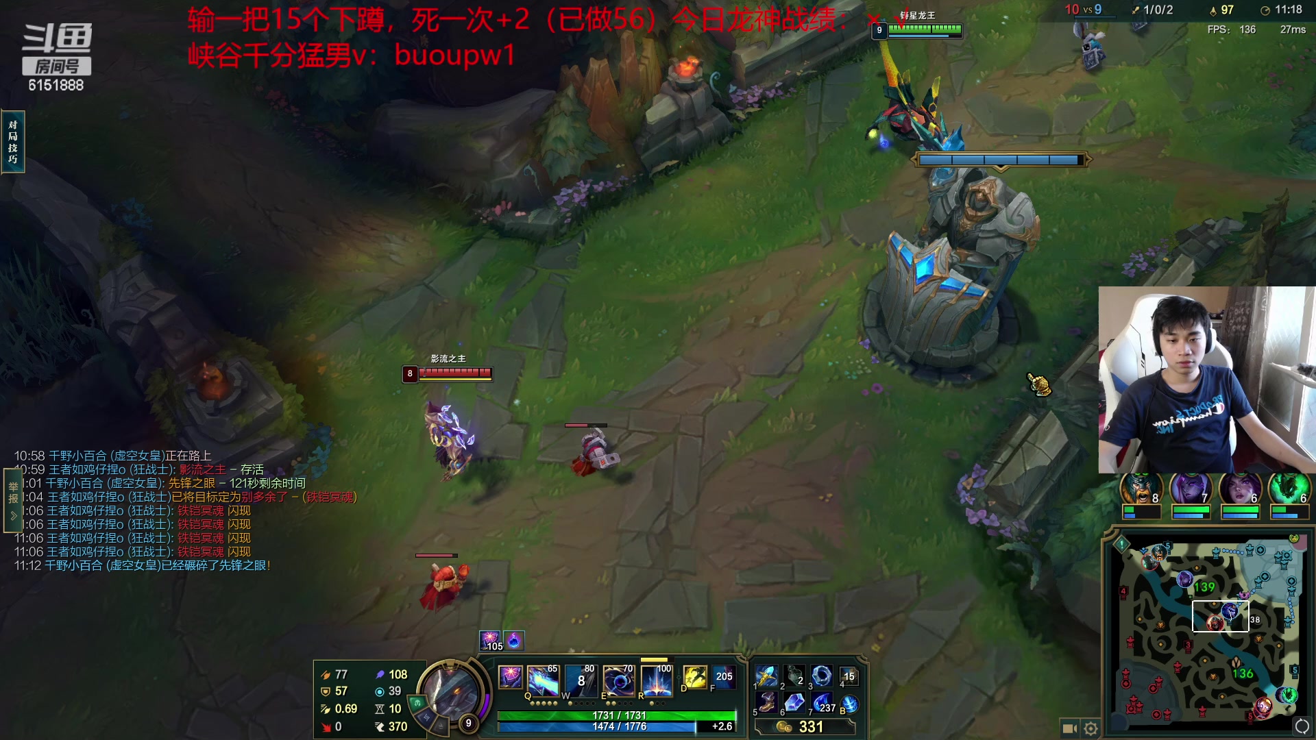 【2023-04-15 13点场】自宇666：【全新理解】细致教学，把把mvp