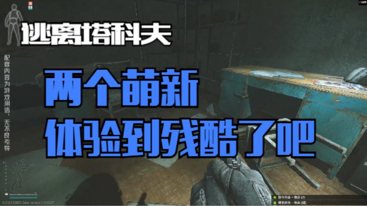 两个萌新体验到残酷了吧