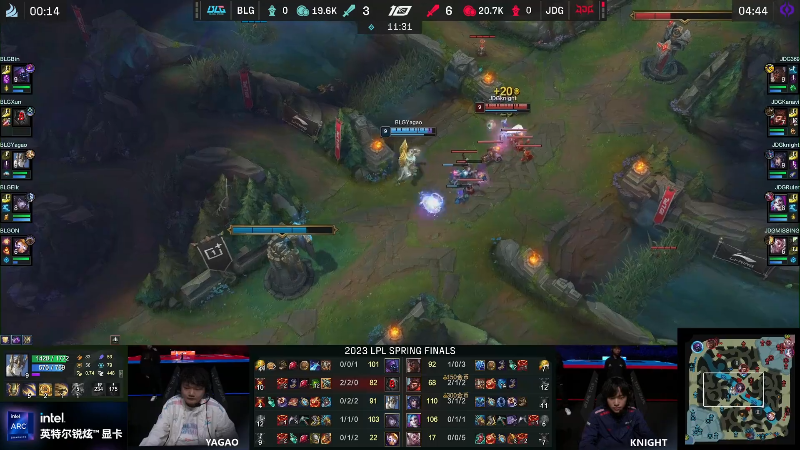 【英雄联盟】英雄联盟赛事的精彩时刻 20230417 19点场