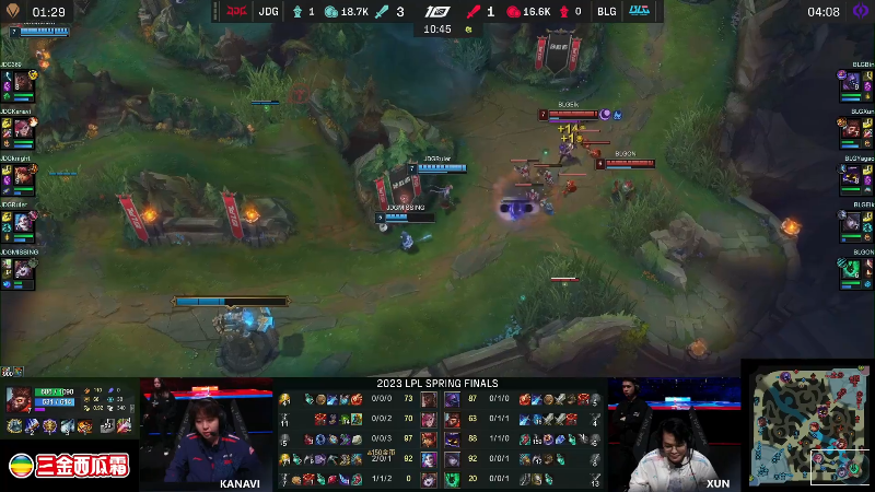 【英雄联盟】英雄联盟赛事的精彩时刻 20230417 23点场