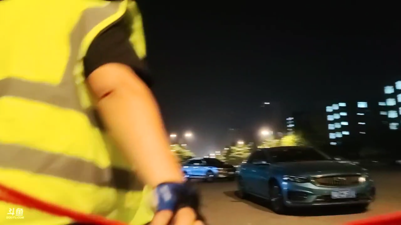 我在斗鱼看火力堂主直播户外