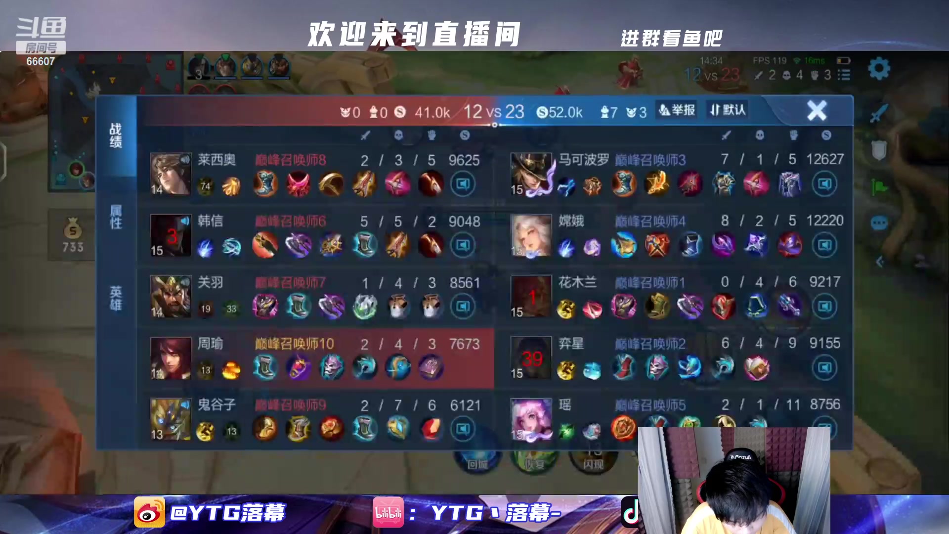 【2023-04-18 22点场】YTG丶落幕：绝地求生健身局