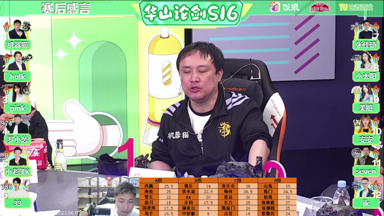 【2023-04-18 23点场】甩手派丨柯南：S16常规赛第7轮#狼人杀官方#