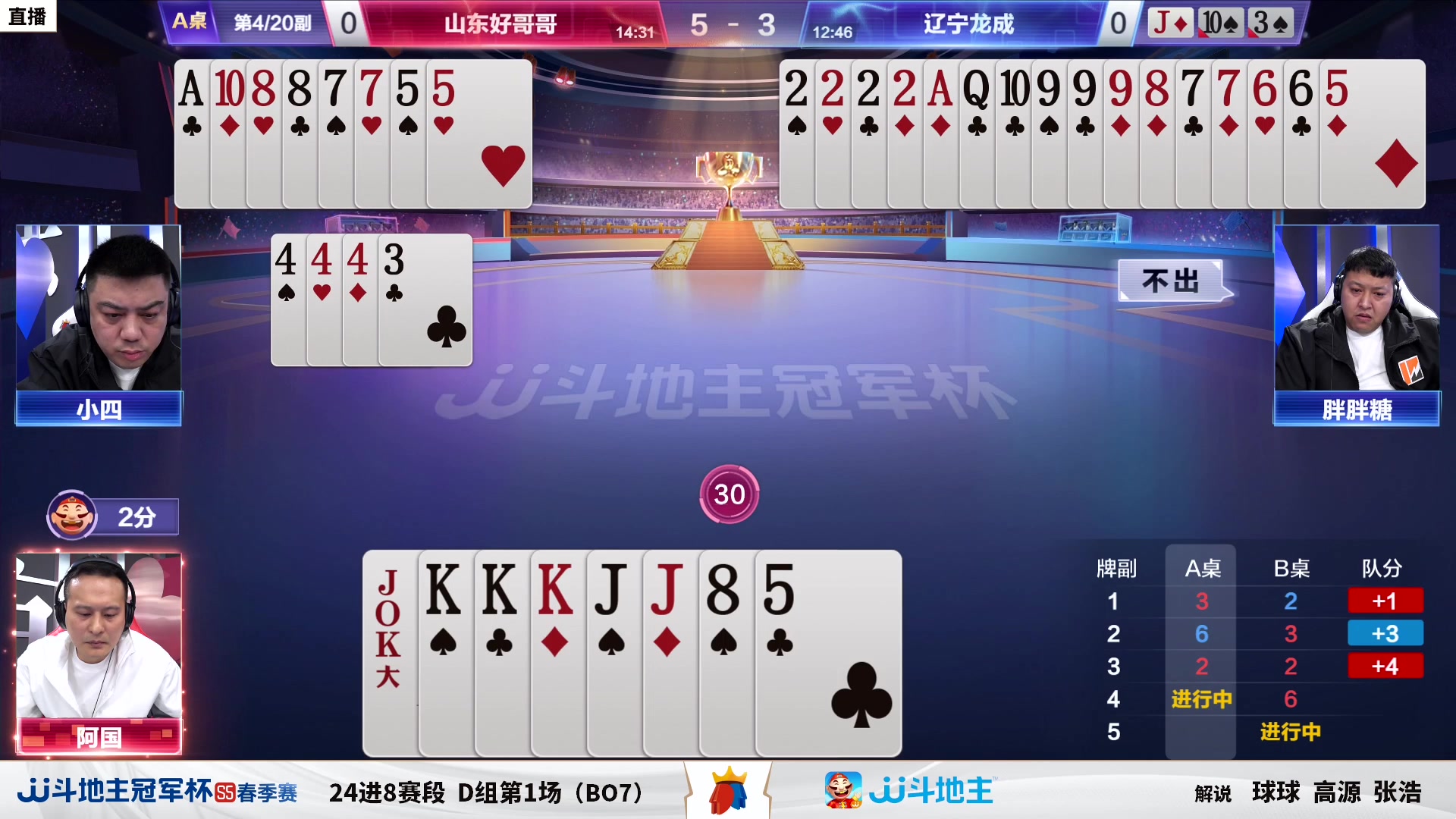 【2023-04-20 17点场】JJ斗地主官方：【观赛赢金条】冠军杯直播中