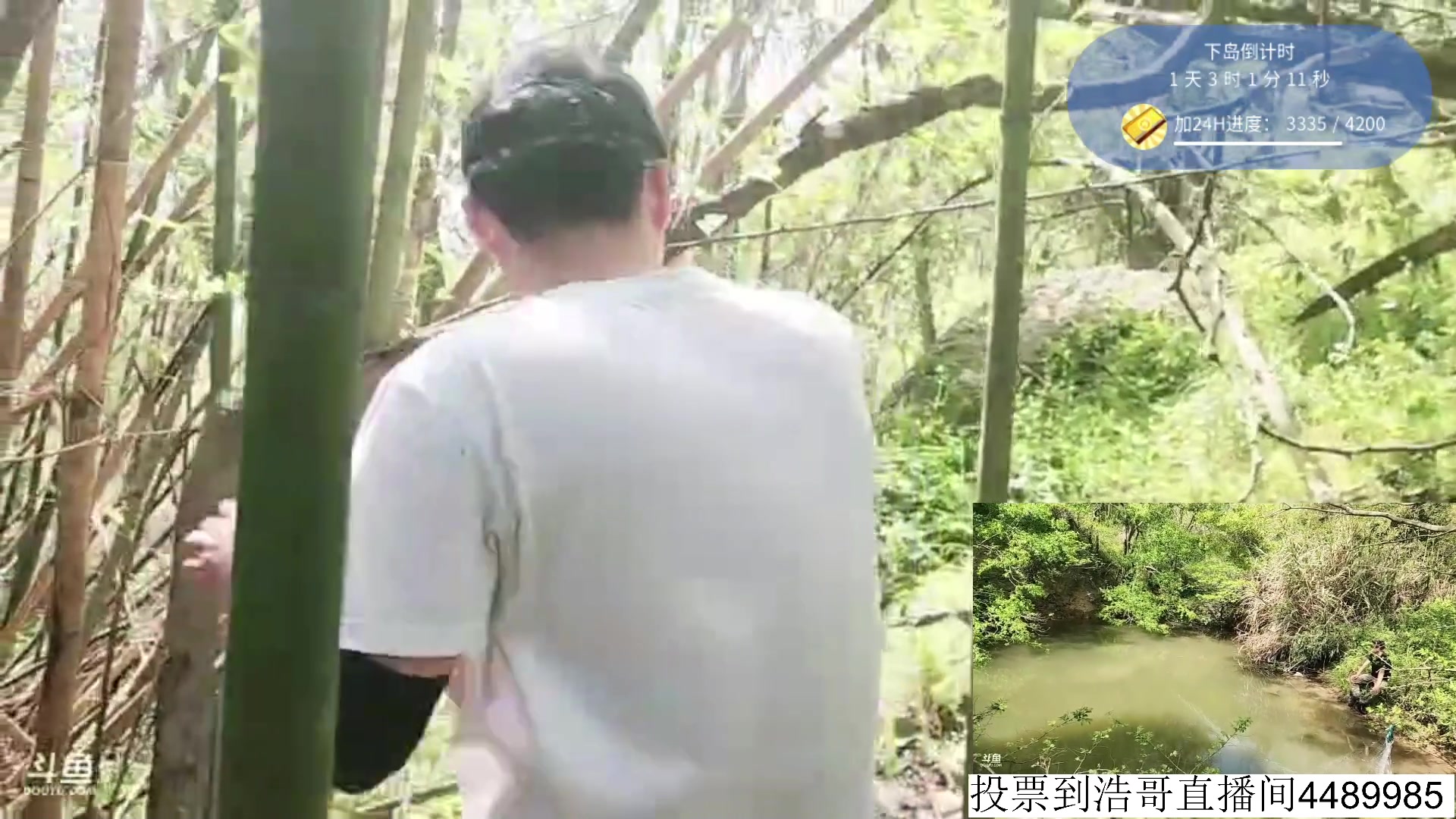 【2023-04-16 13点场】别问问就黑皮：宁波荒岛生存第二天