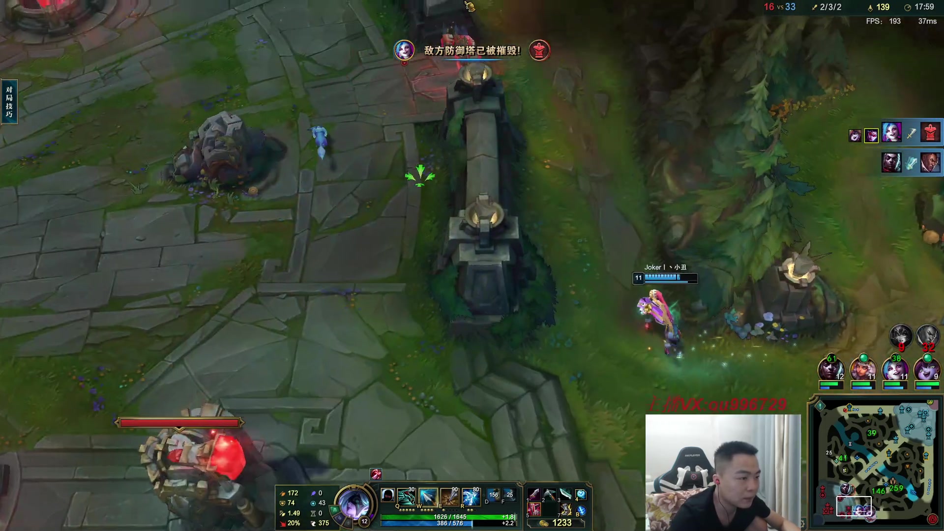 【2023-04-21 22点场】暗夜猎手光头强：第一vn：小代克星！！！