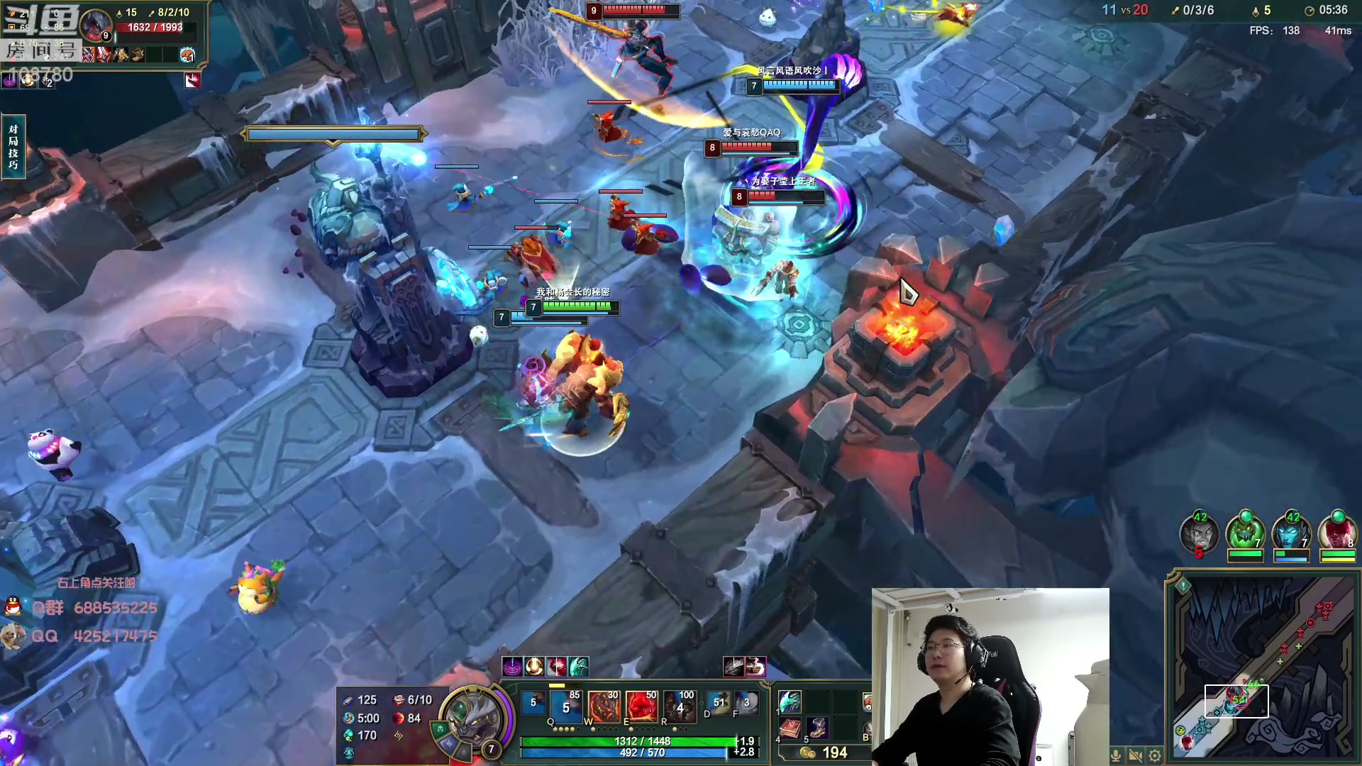 【2023-04-23 00点场】兮饭锐雯：大乱斗小王子来了