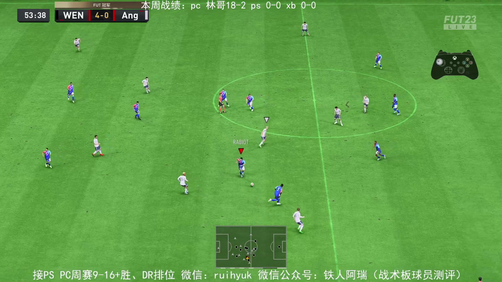 【2023-04-15 12点场】铁人阿瑞：春风若有怜花意 可否许我再少年 FIFA