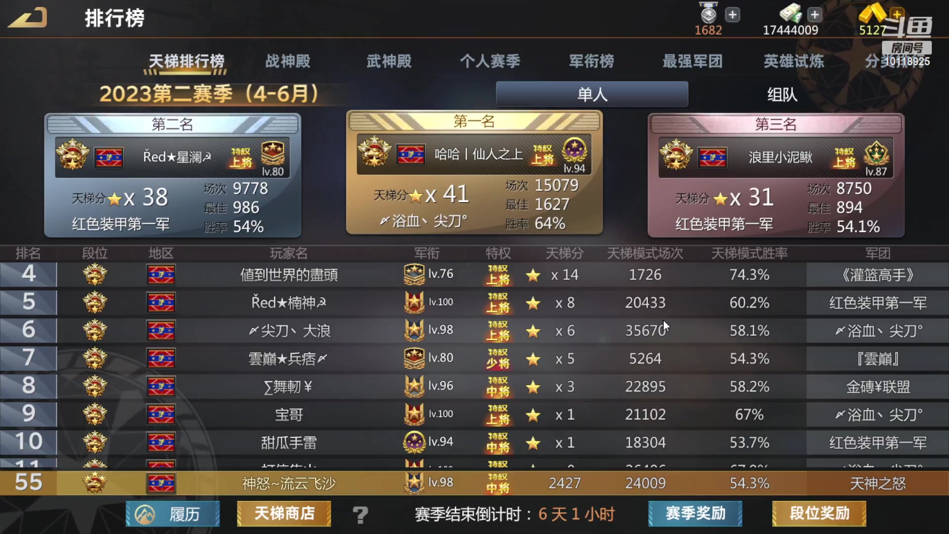 【2023-04-22 21点场】神怒流云飞沙：神怒~流云飞沙