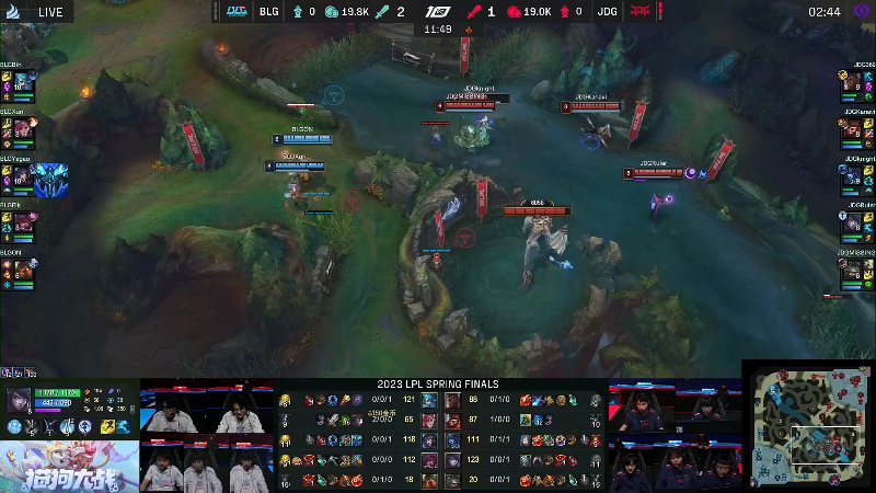 【英雄联盟】英雄联盟赛事的精彩时刻 20230425 18点场