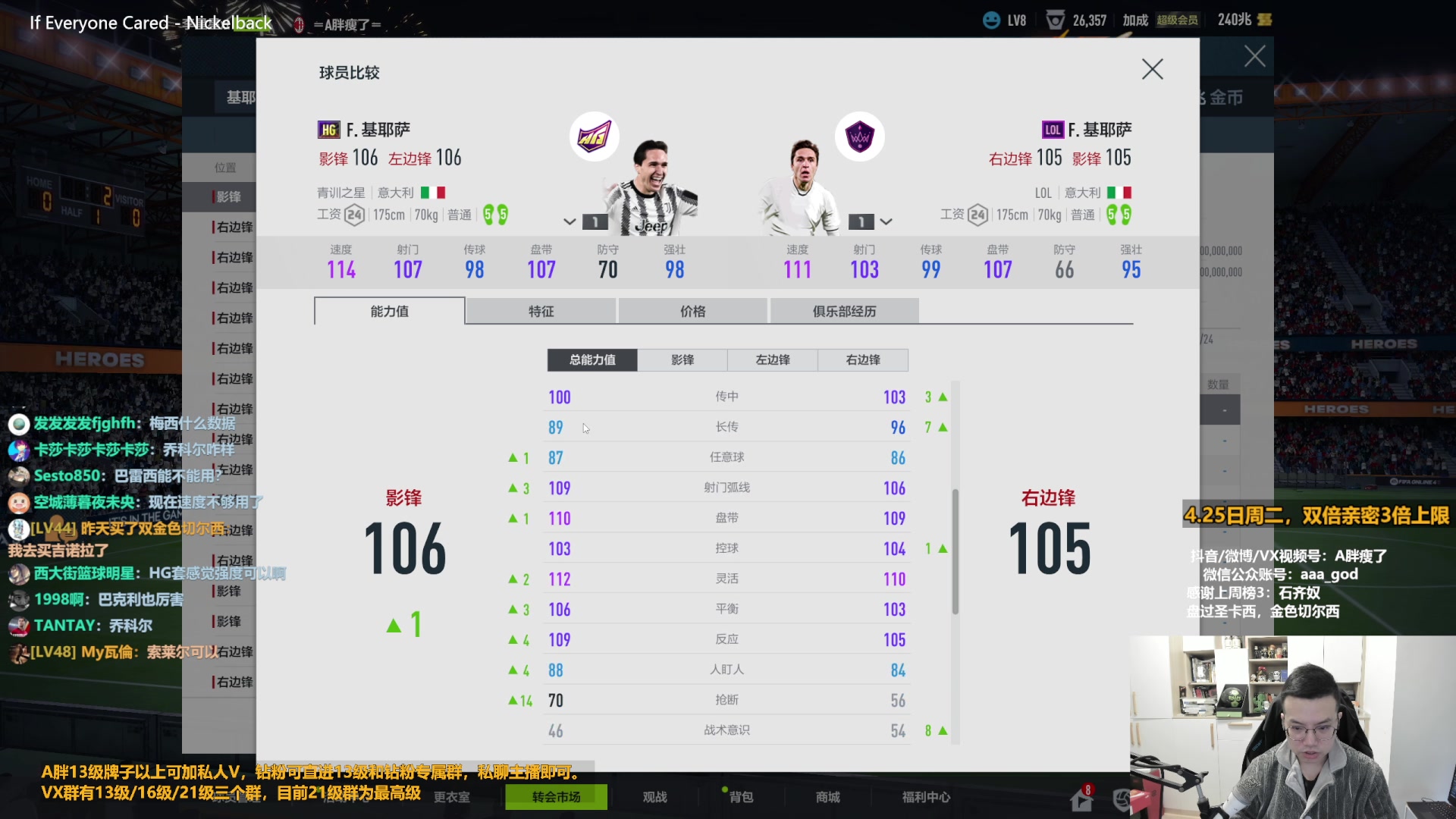 【2023-04-25 09点场】A胖瘦了：A胖~双倍亲密~看新赛季卡