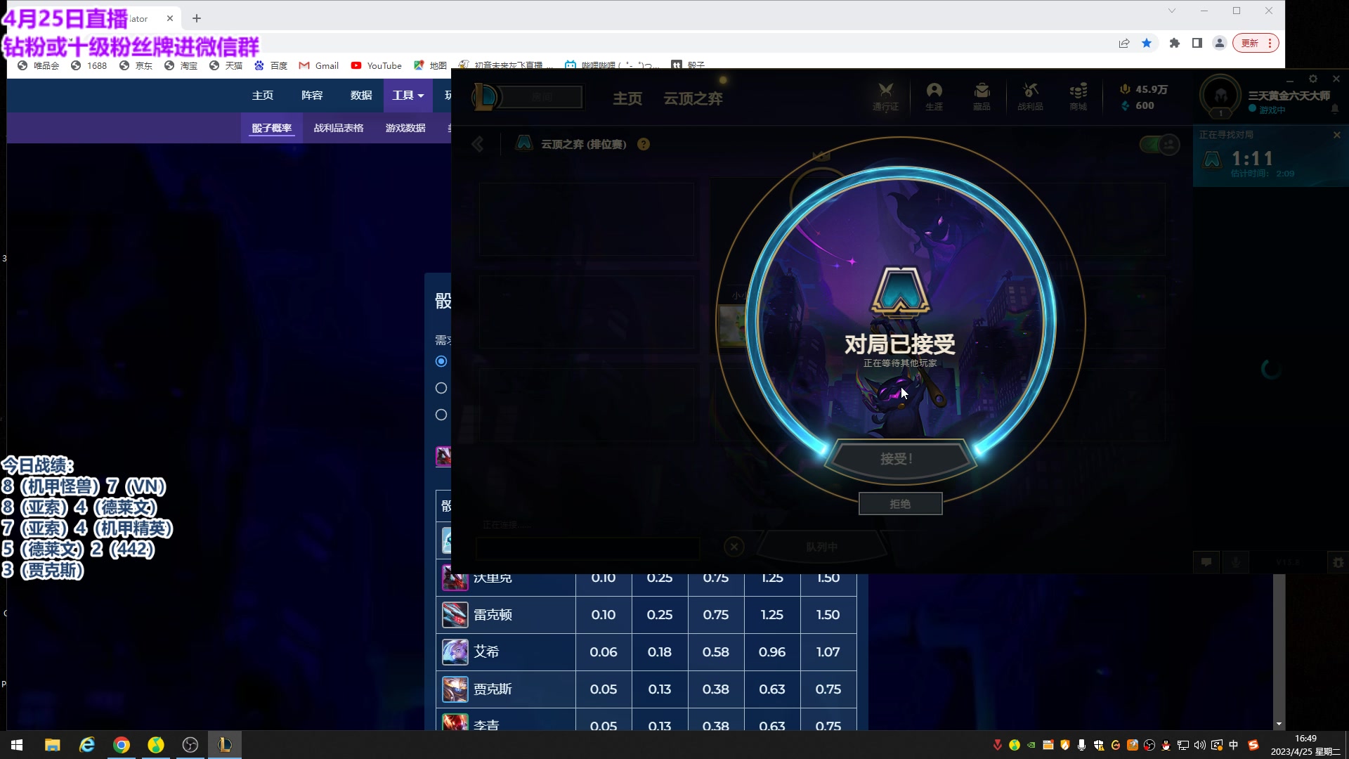 【2023-04-25 16点场】初音未来灰飞：初音：云巅冲冲冲