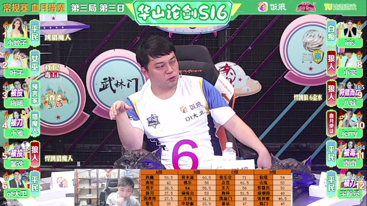 【2023-04-27 00点场】甩手派丨柯南：甩手派加油！#狼人杀官方#