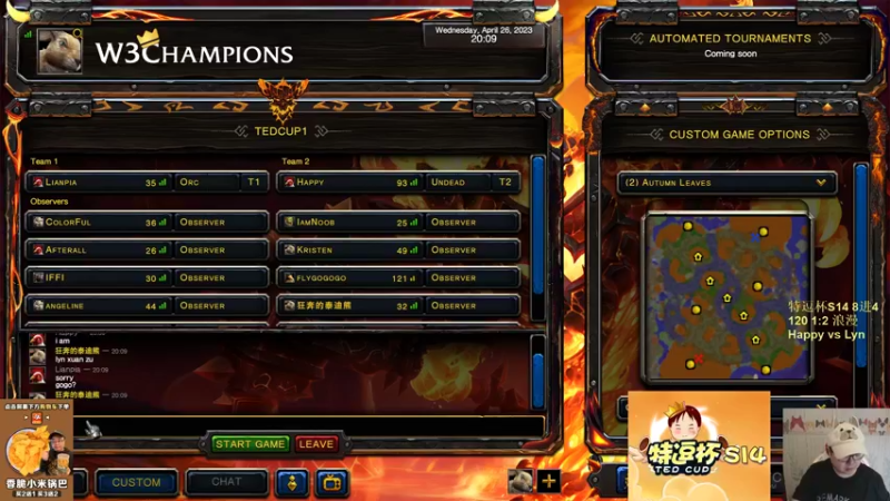 【TED出品】特逗杯S14 8进4 Happy vs Lyn 神仙大战