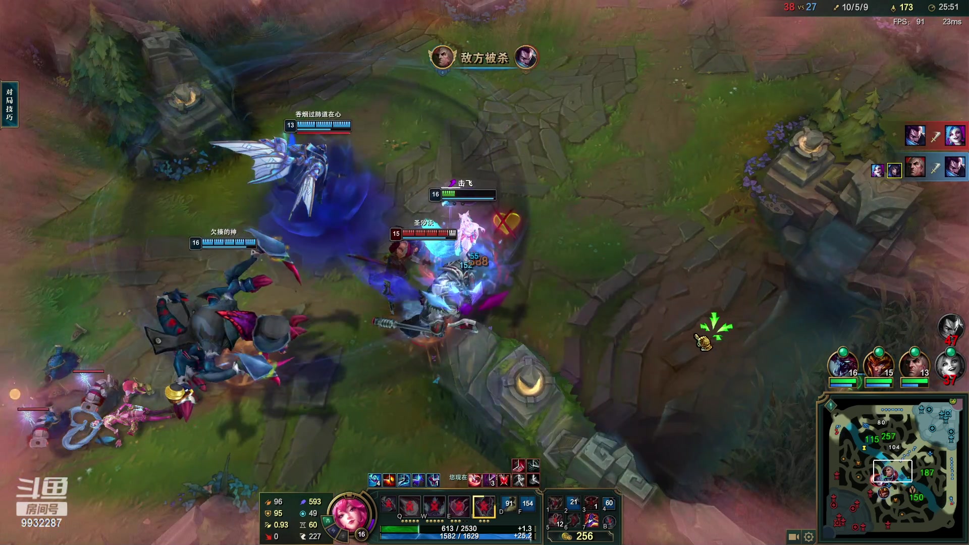 【2023-04-24 02点场】小夜心丶：一周一区白金1上千分 目前400分