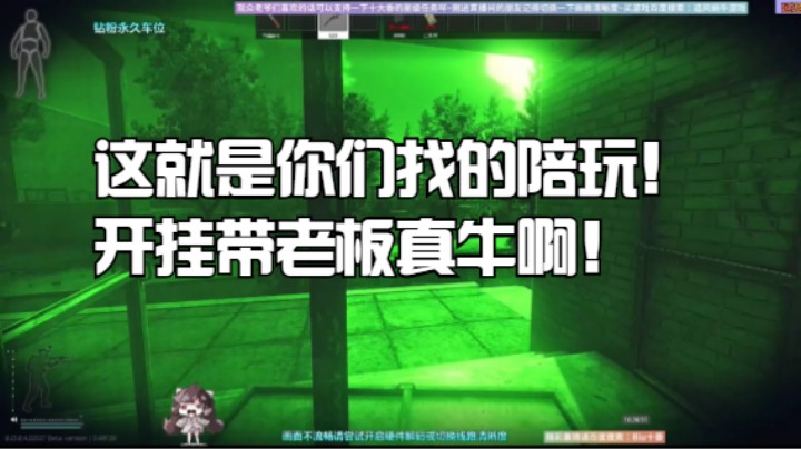 这就是你们找的陪玩！开挂带老板真牛啊！