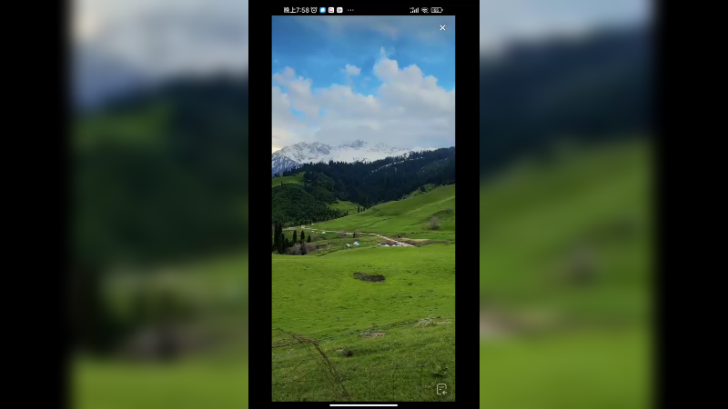 四月最后一天在新疆看雪山和草原，真是心旷神怡