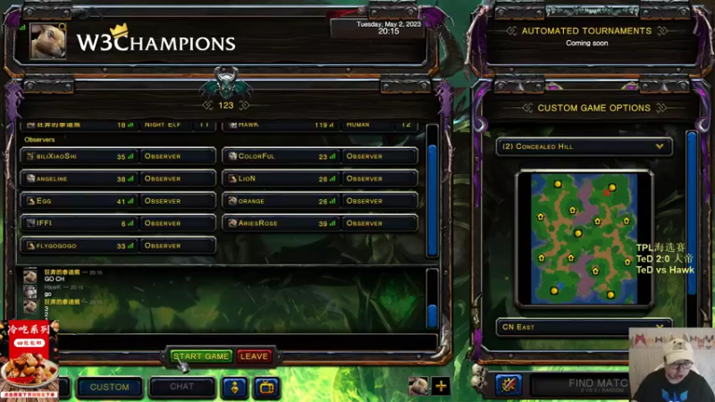 【TED出品】TPL海选赛 TeD vs Hawk 一炮轰没了