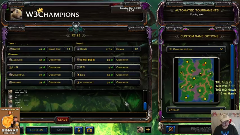 【TED出品】TPL海选赛 卡号 vs Hawk 眼看会手没会