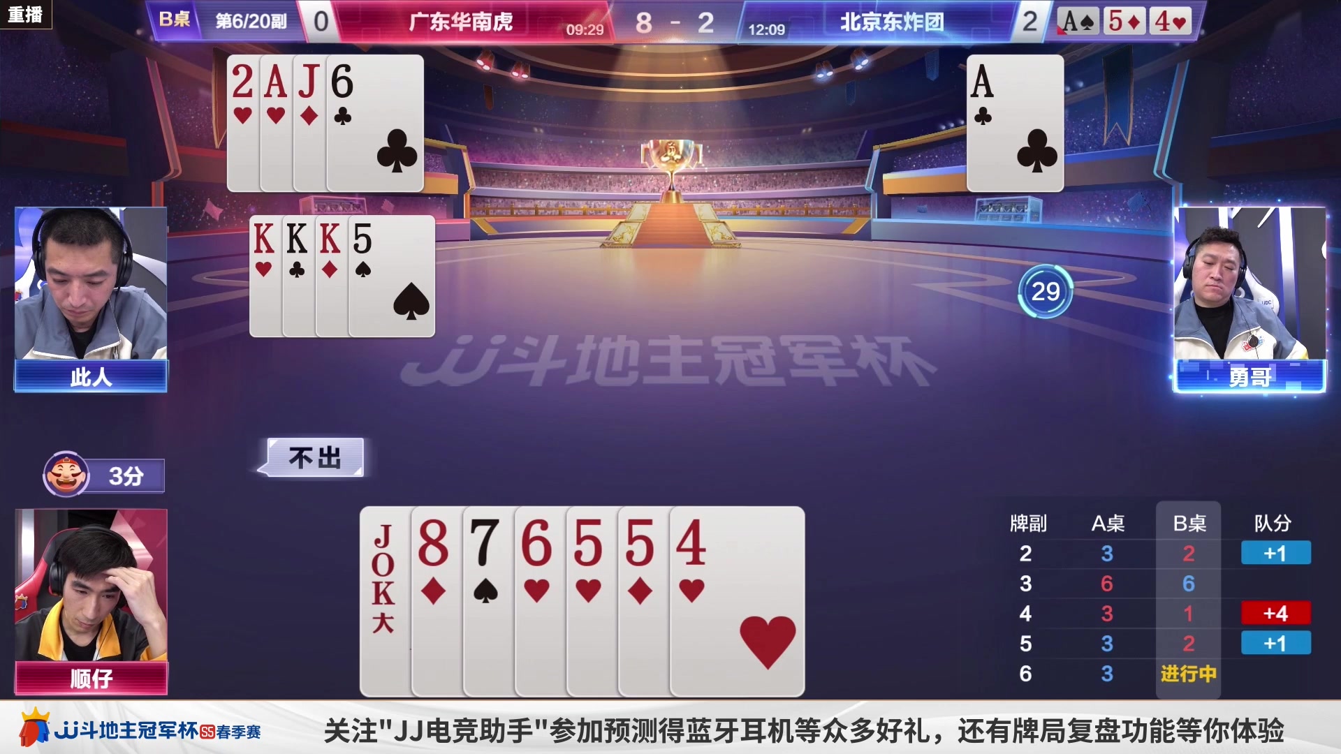 【2023-05-02 02点场】JJ斗地主官方：5月6日，S5春季赛8强赛开打