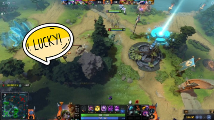 得意洋洋dota2五号位巫医mvp胜利，对面赏金猎人竟然还一直叽叽歪歪阴阳怪气