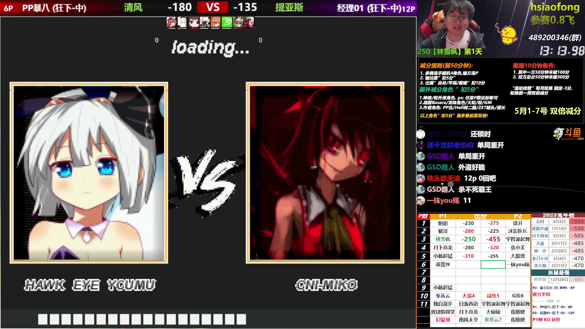 【2023-05-03 00点场】那日的风：【MUGEN】五一假期双倍快乐~2