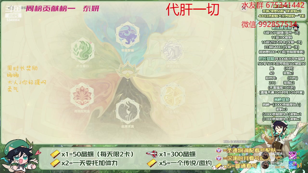 【2023-05-03 08点场】请叫我总攻大人丶：双倍亲密的+一元粉丝牌