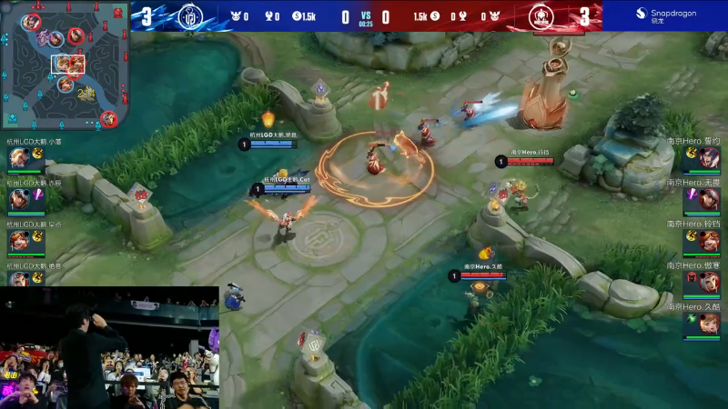 杭州LGD大鹅 VS 南京Hero久竞第7局-2023KPL春季赛常规赛