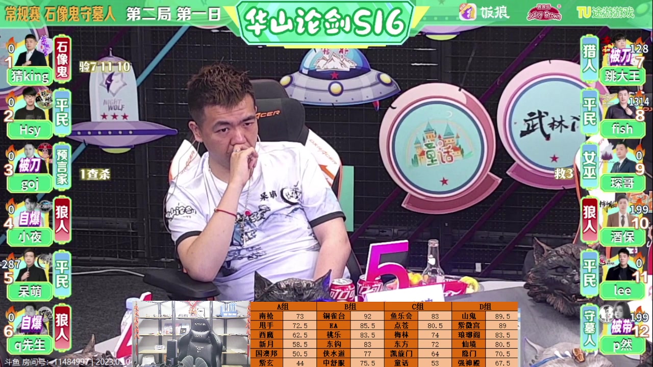【2023-05-04 20点场】甩手派丨柯南：甩手派加油！#狼人杀官方#