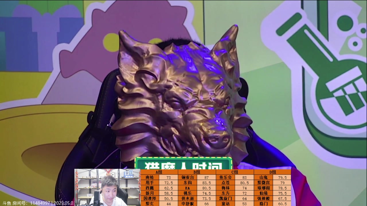 【2023-05-03 22点场】甩手派丨柯南：甩手派加油！#狼人杀官方#