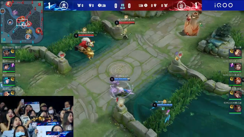 杭州LGD大鹅 VS 南京Hero久竞第3局-2023KPL春季赛常规赛